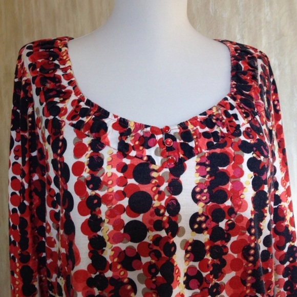 Summery print top - Picture 1 of 3